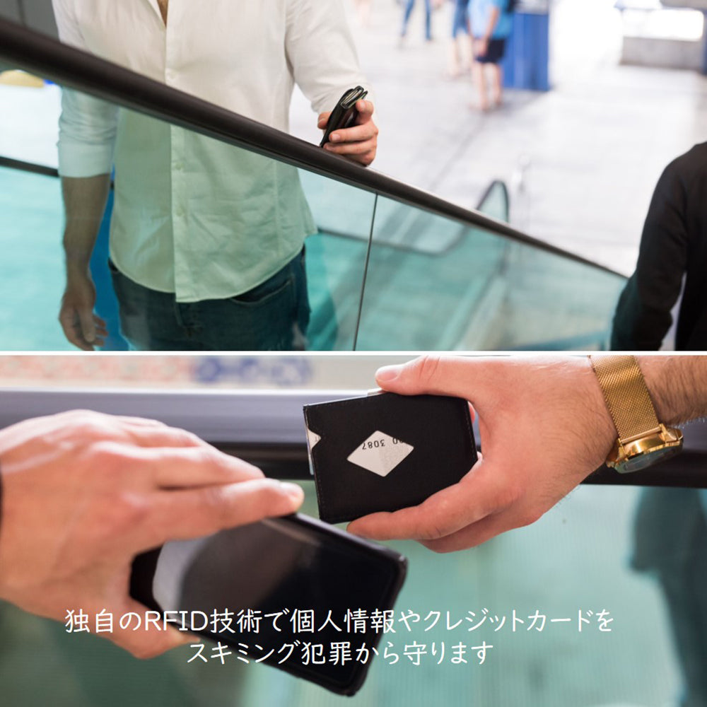 EXENTRI（エキセントリ）三つ折り財布 楽天市場】EXENTRI エキセントリ マルチウォレット スキミング