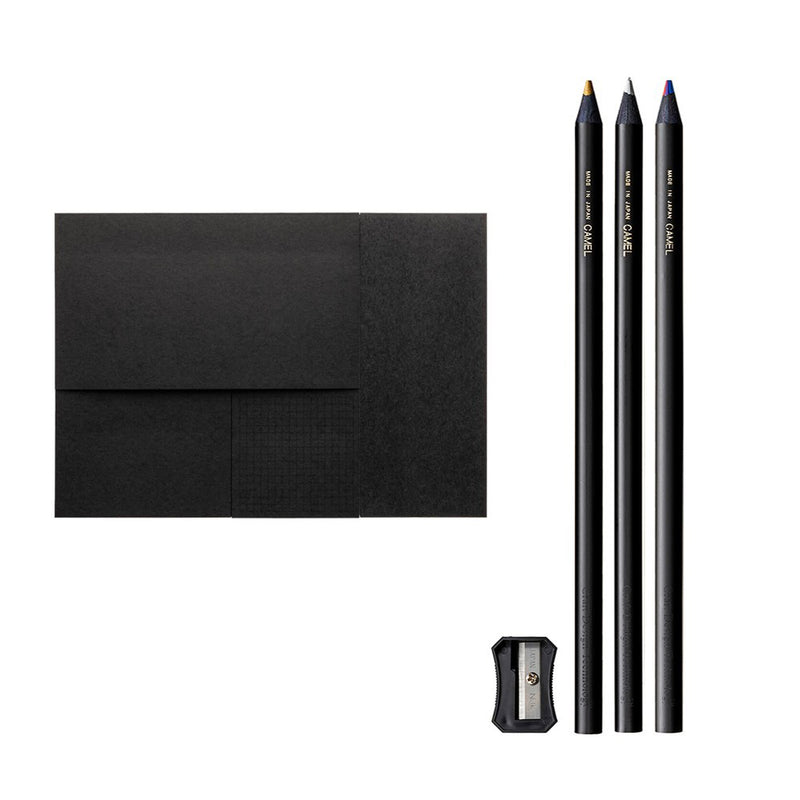 CDT 黒色鉛筆セット／黒付箋パッドセット – WPB Shop Official