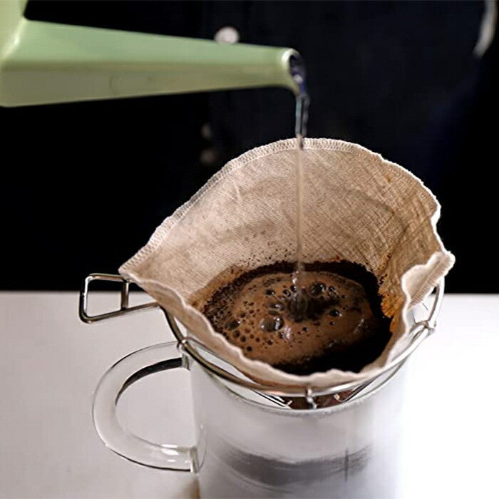 CLOTHFILTER（クロスフィルター)　洗って繰り返し使えるコーヒーフィルター 円すいタイプ　コーヒー